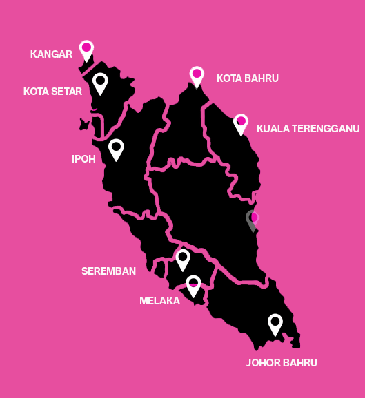 Peta Semenanjung Malaysia