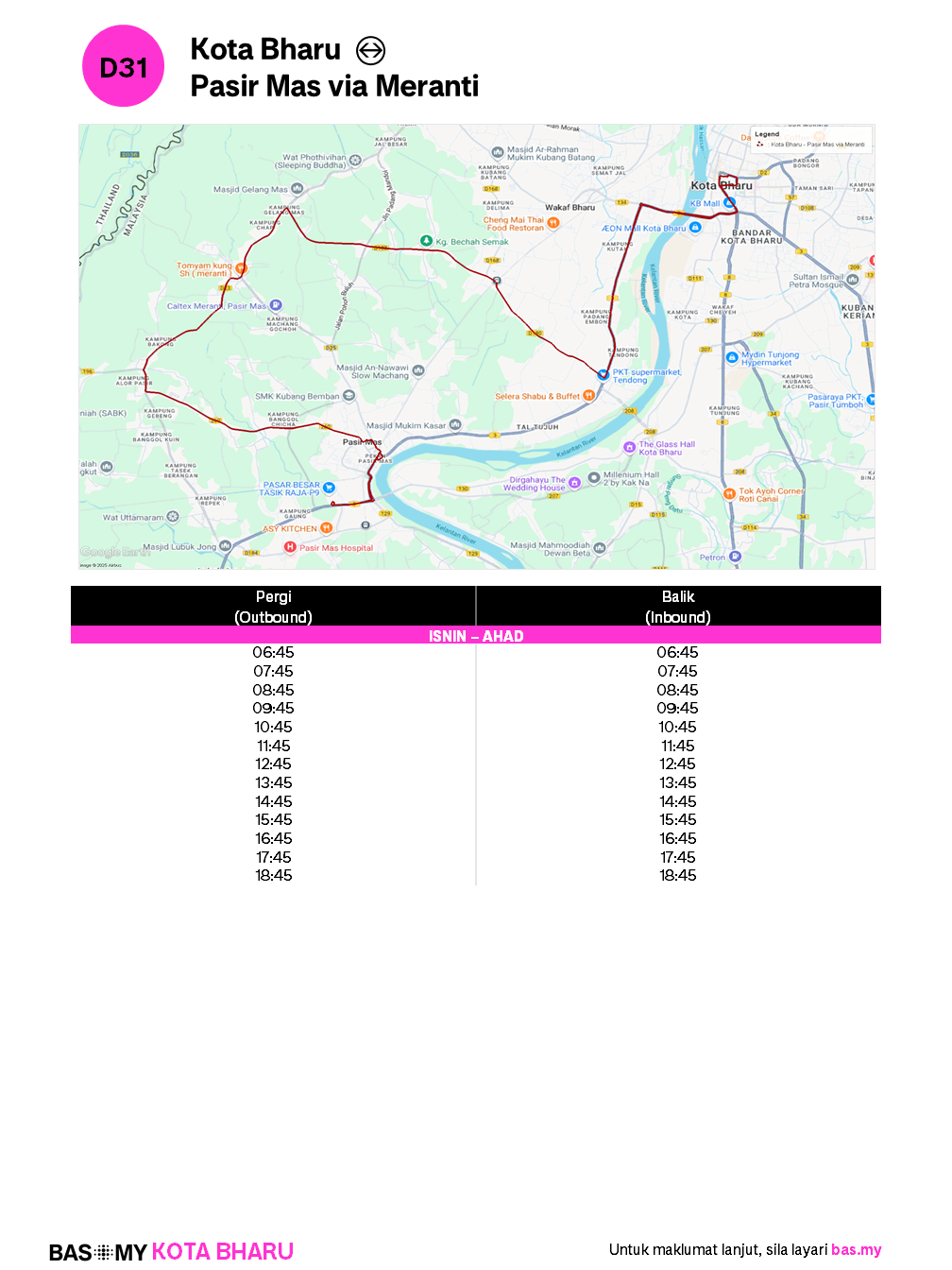 Info Laluan D30