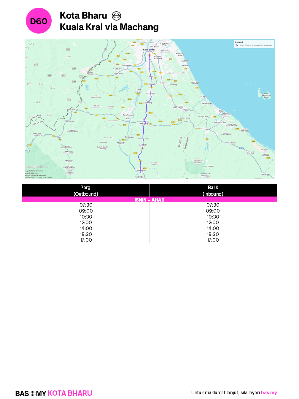 Info Laluan D60